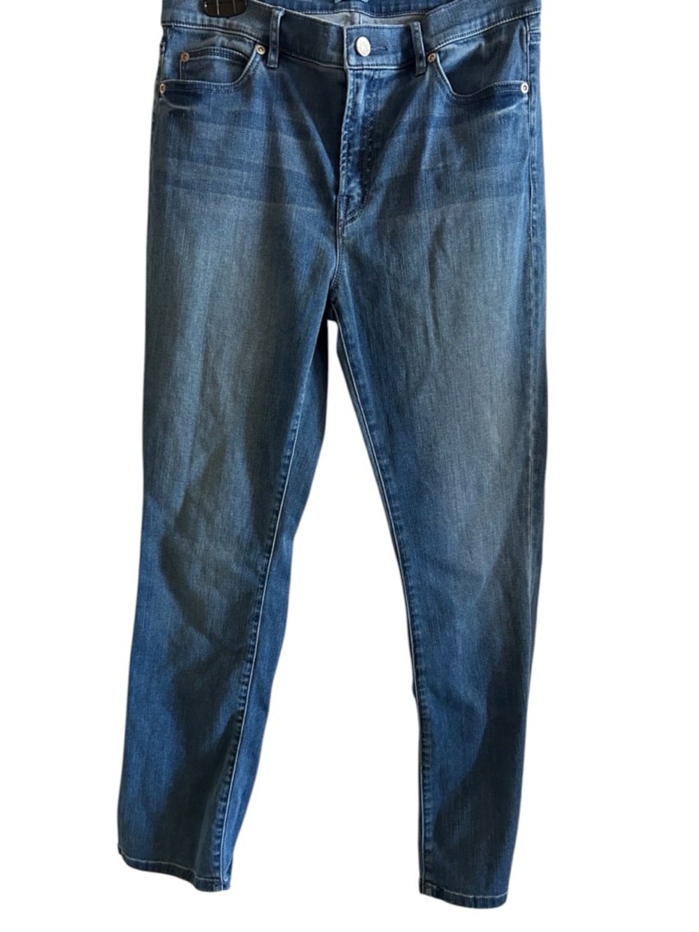 J. McLaughlin Women's Slim Straight Jeans in Medium Blue